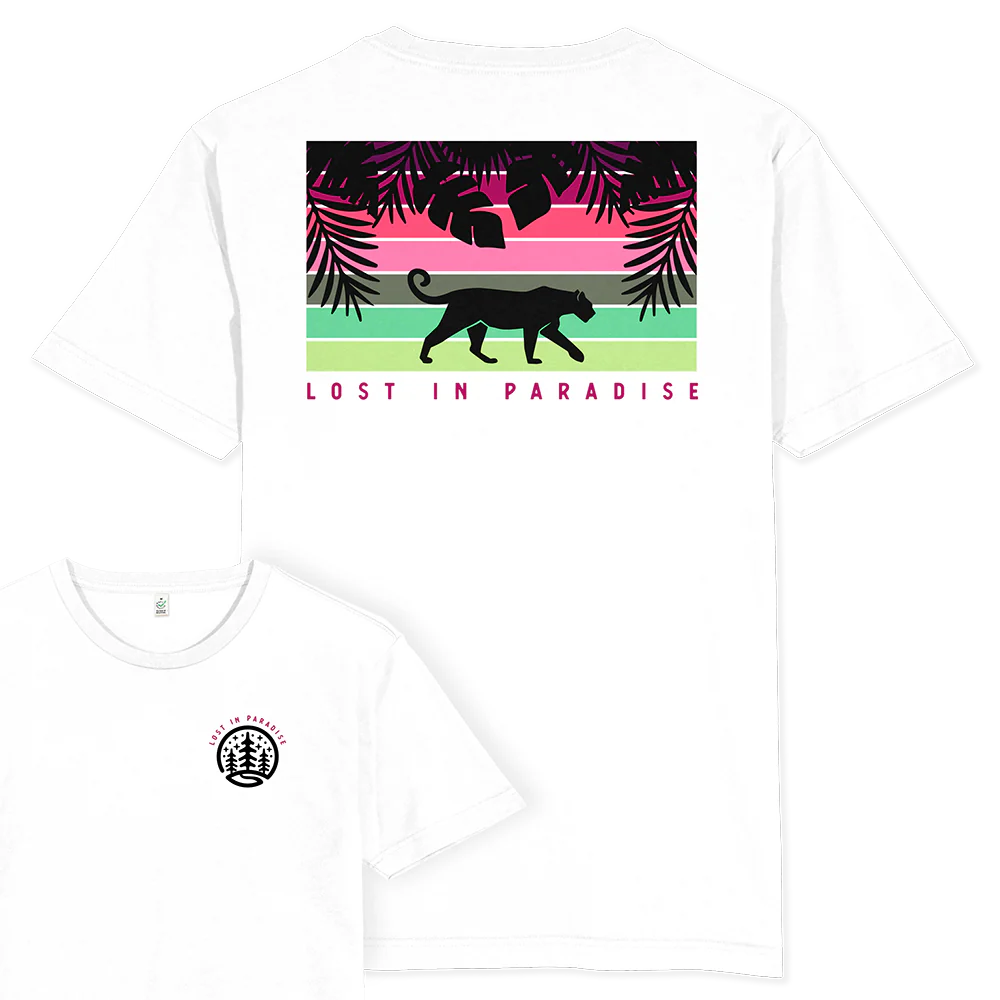 Lost in Paradise T-shirt / Back Print - Image 2