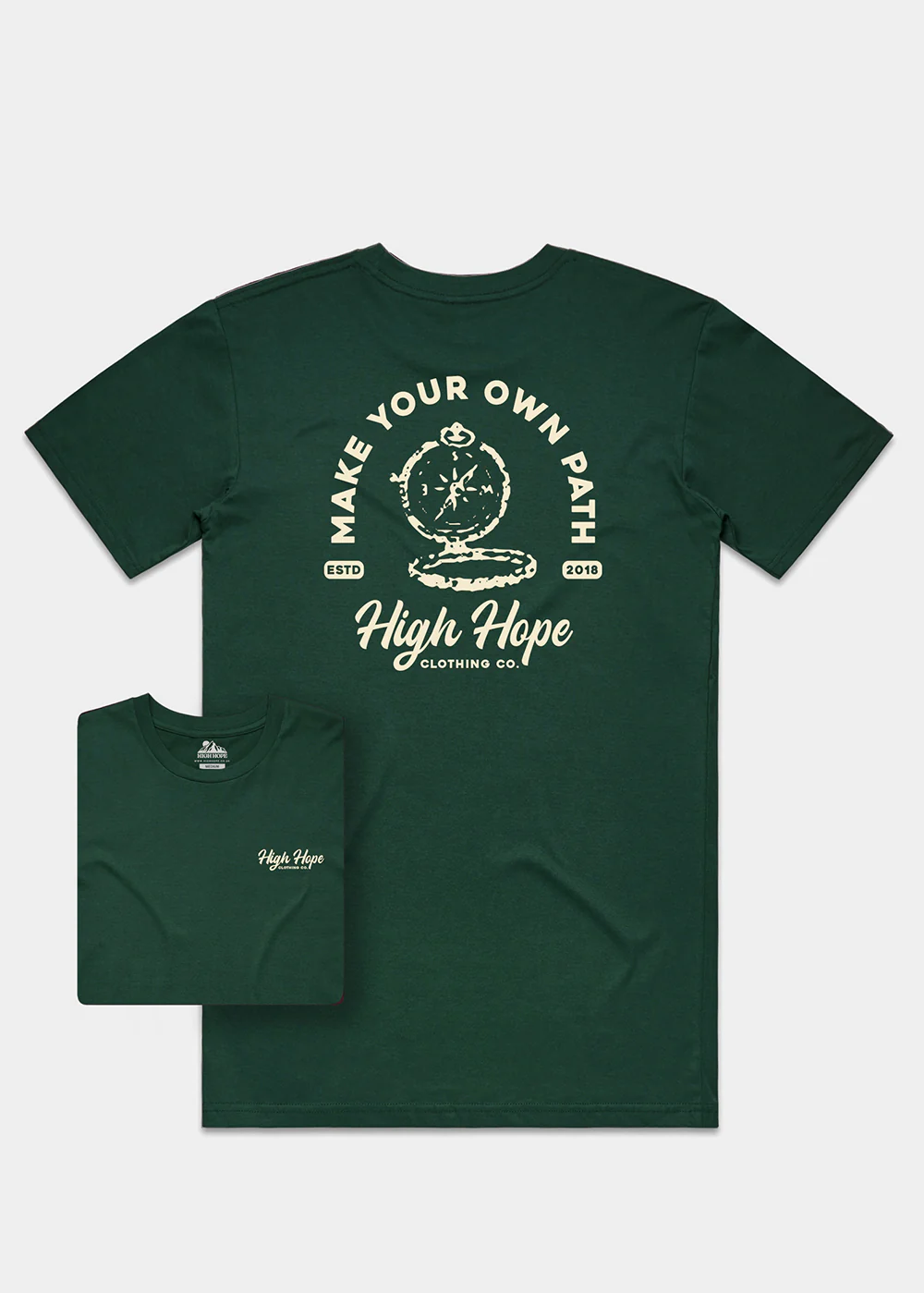 Make Your Own Path T-shirt / Back Print - Image 2
