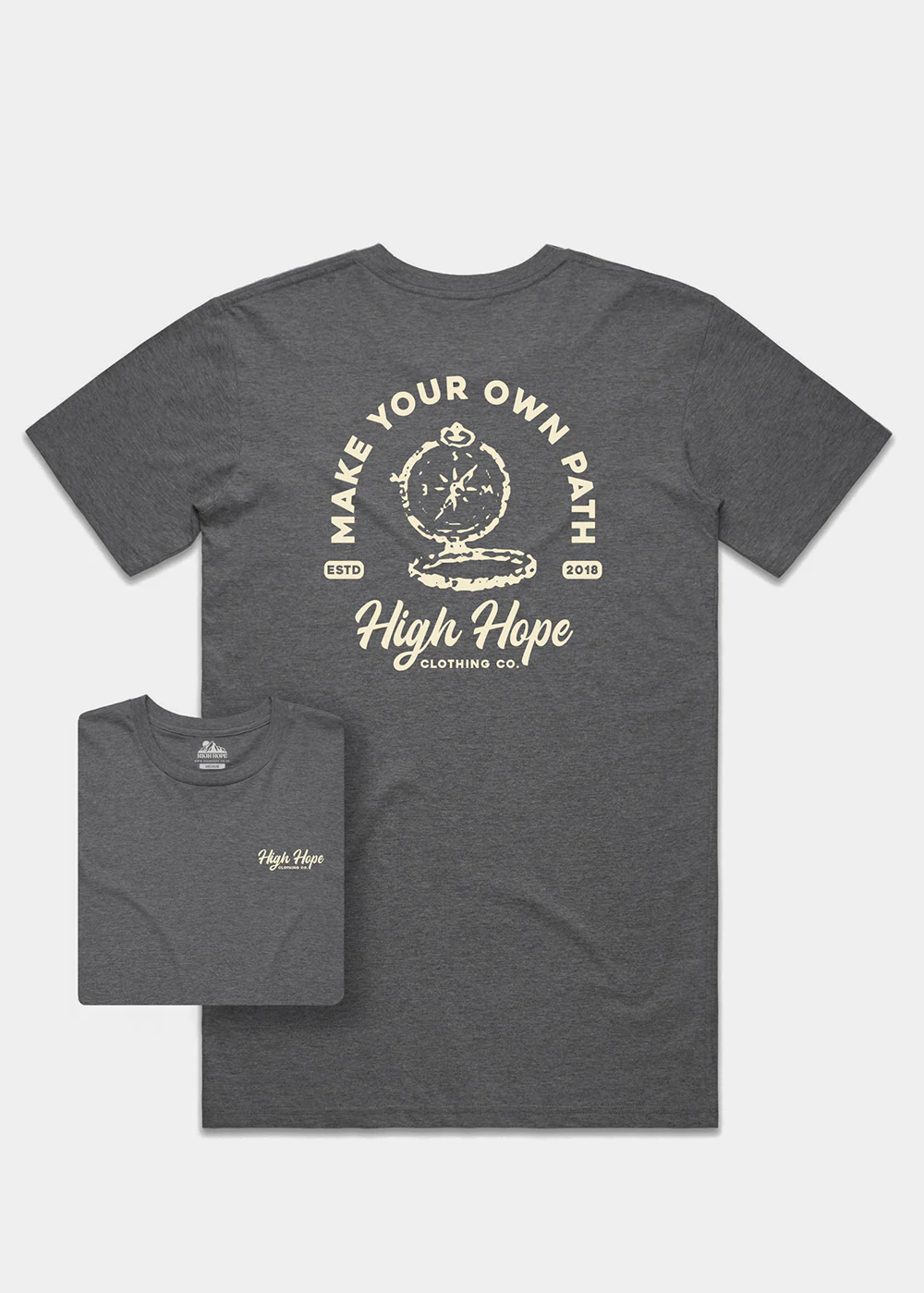 Make Your Own Path T-shirt / Back Print - Image 3