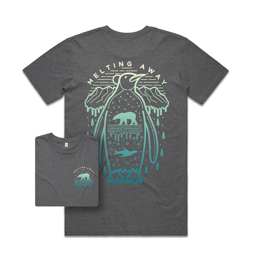 Melting Away T-shirt / Back Print - Image 2