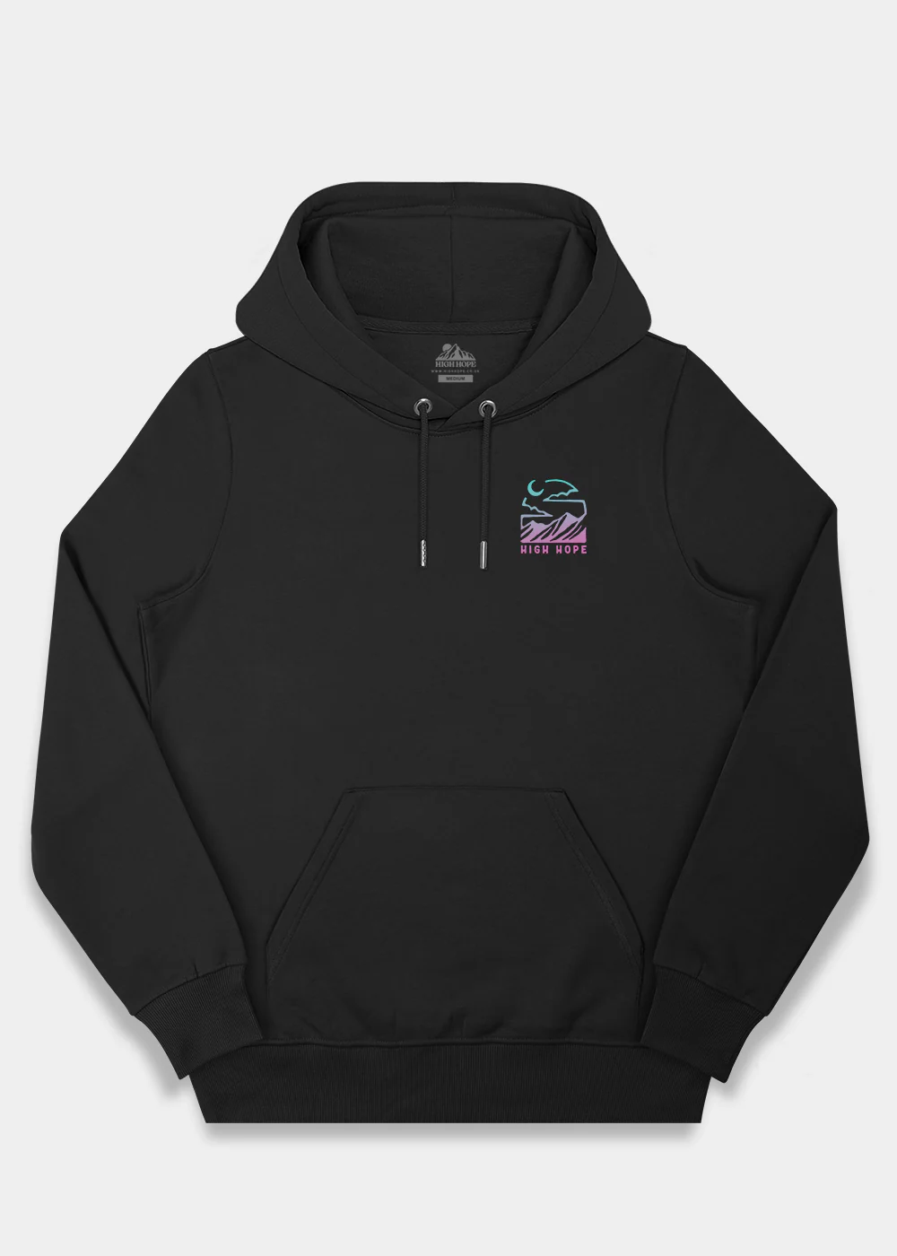 Midnight Mountains Hoodie / Back Print - Image 4