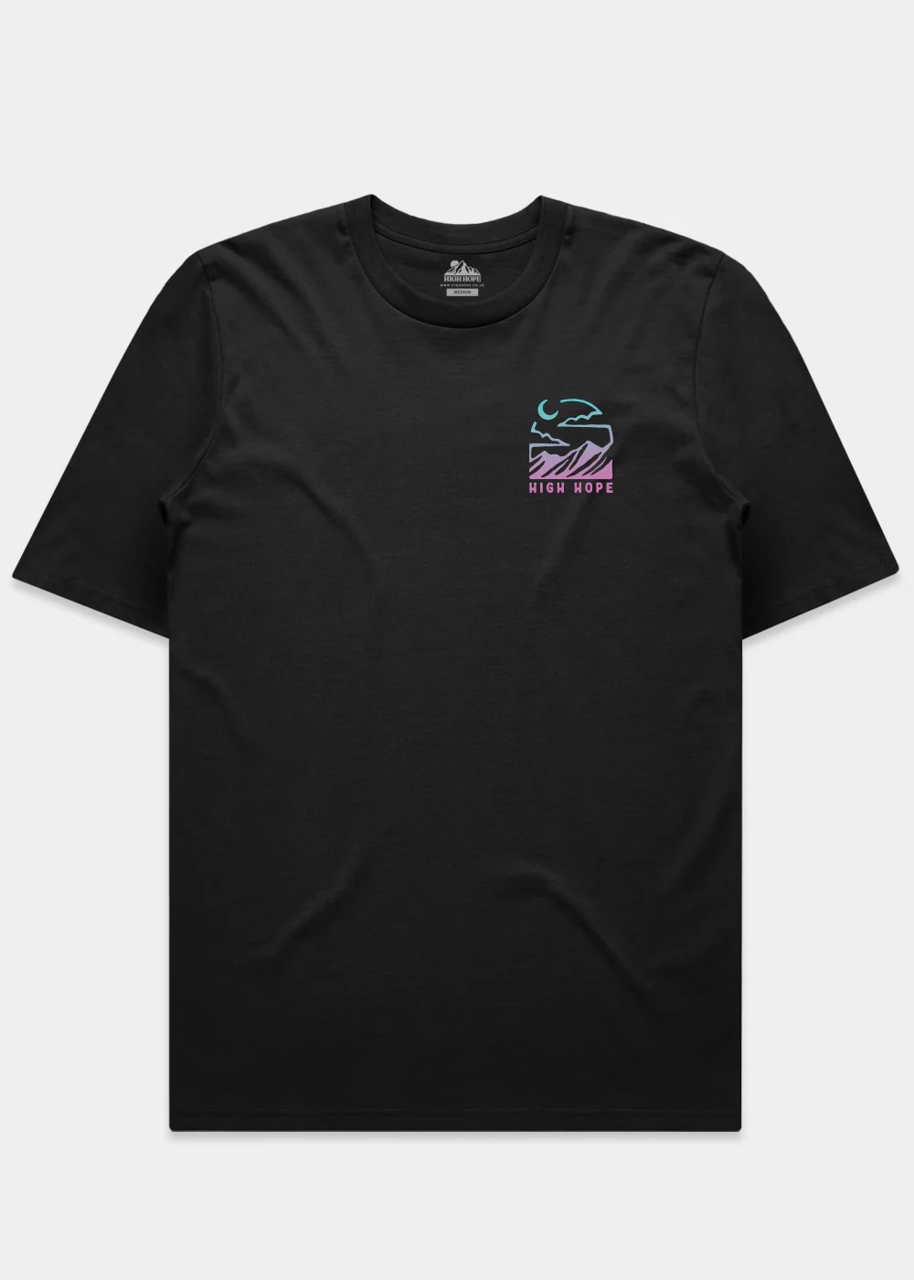 Midnight Mountains T-shirt / Back Print - Image 6