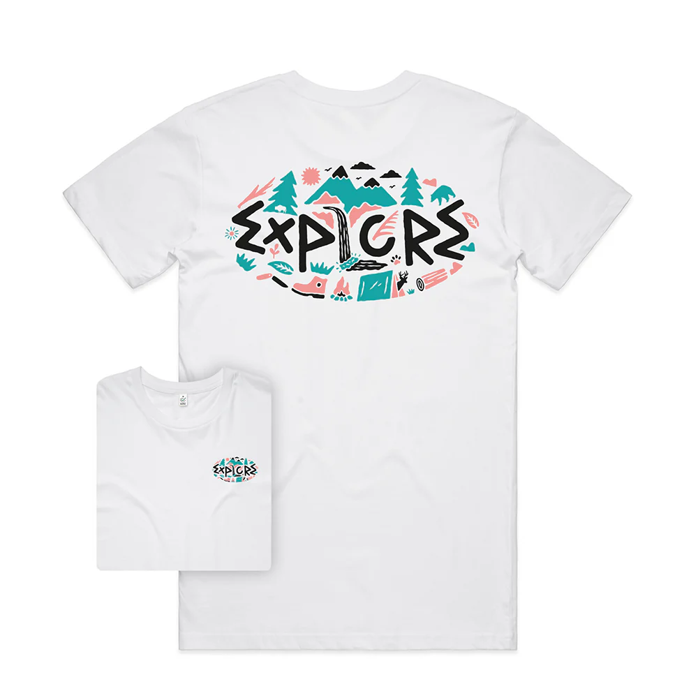 Montage Explore T-shirt / Back Print - Image 2