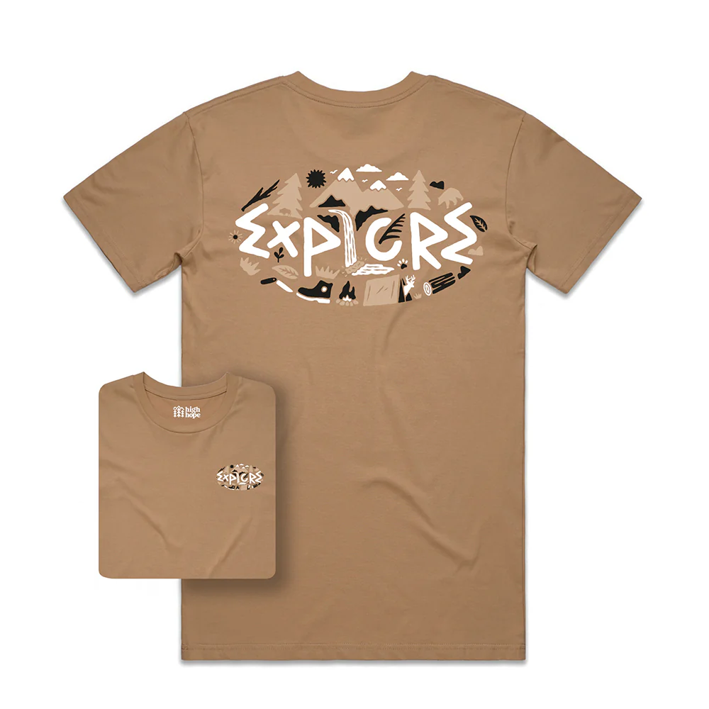 Montage Explore T-shirt / Back Print - Image 3