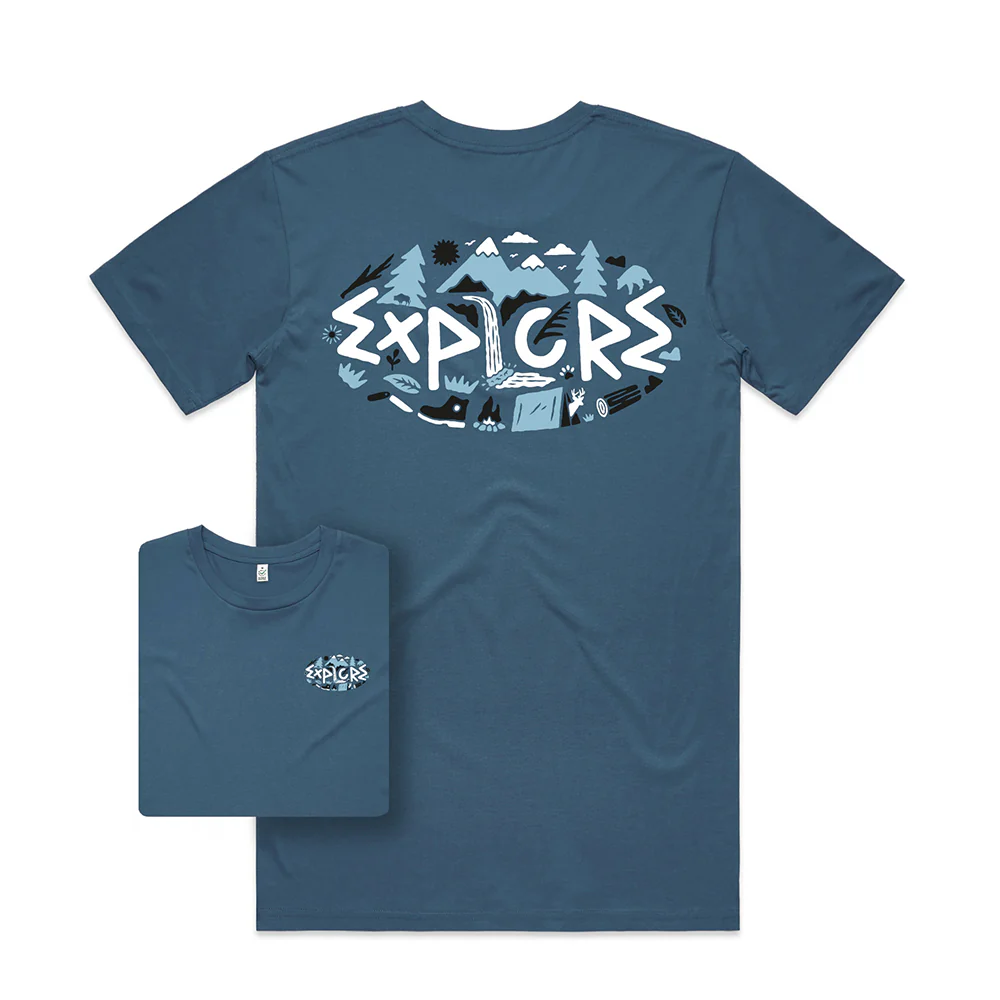 Montage Explore T-shirt / Back Print - Image 4