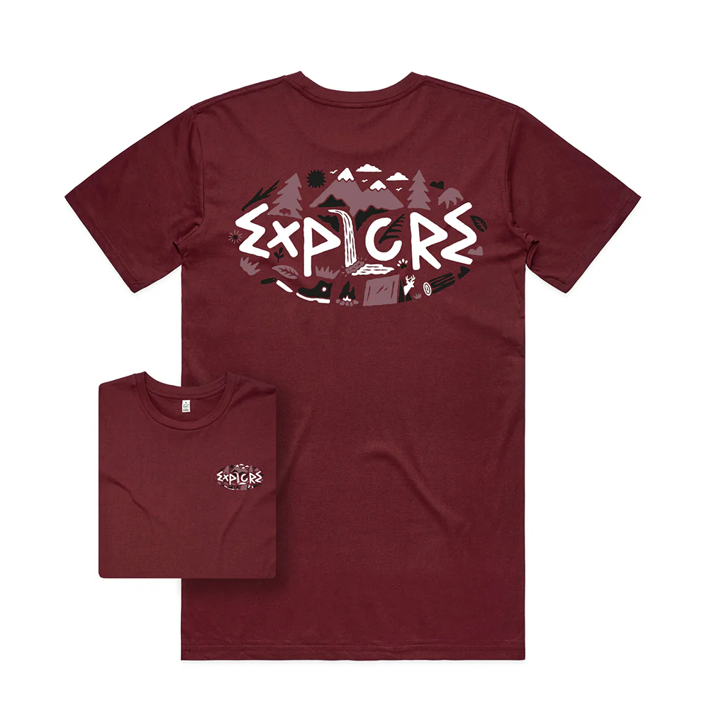 Montage Explore T-shirt / Back Print - Image 6