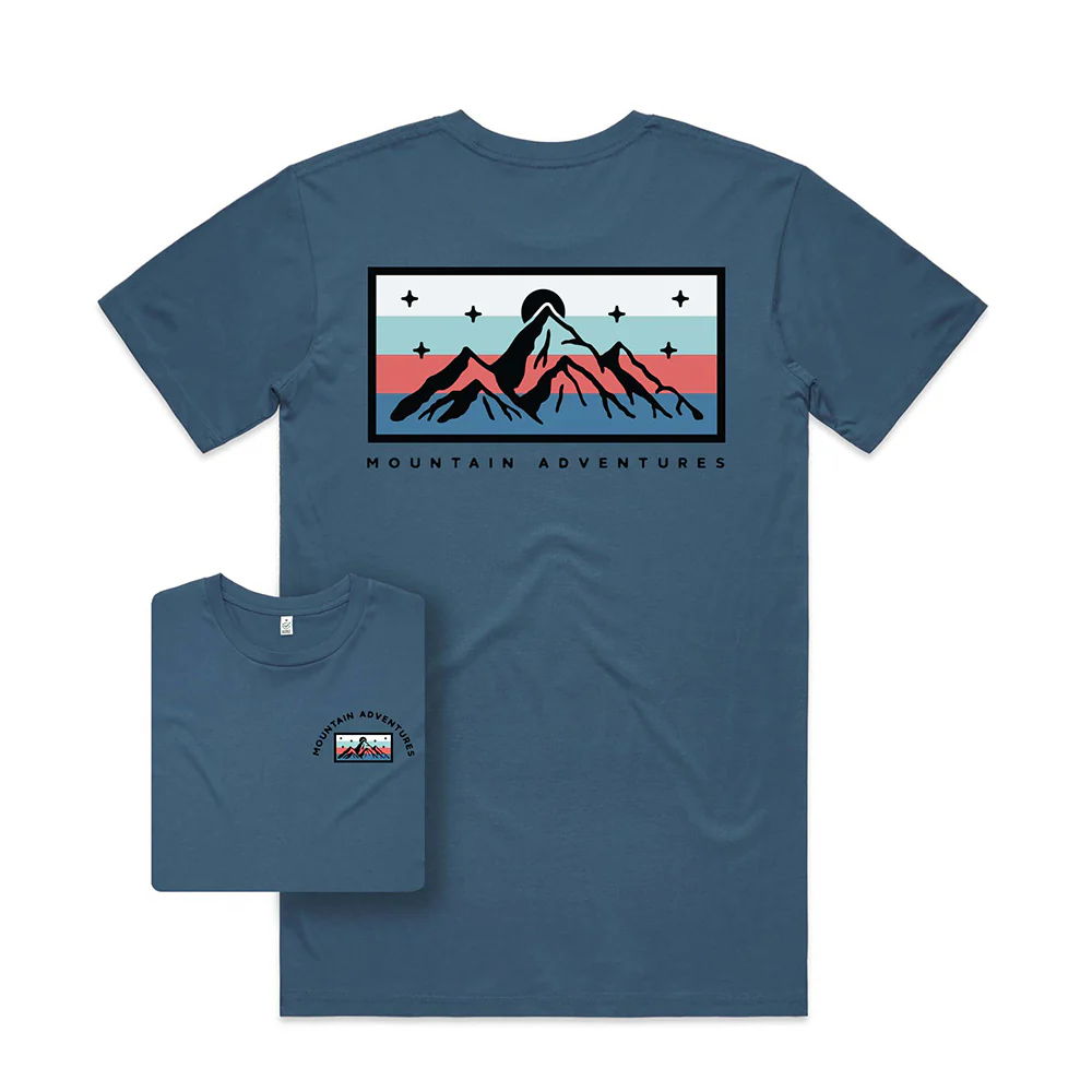 Mountain Adventures T-shirt / Back Print - Image 2