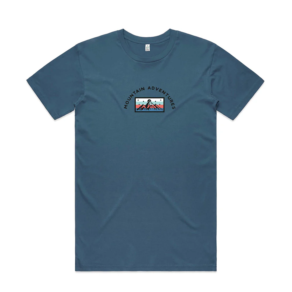 Mountain Adventures T-shirt / Front Print