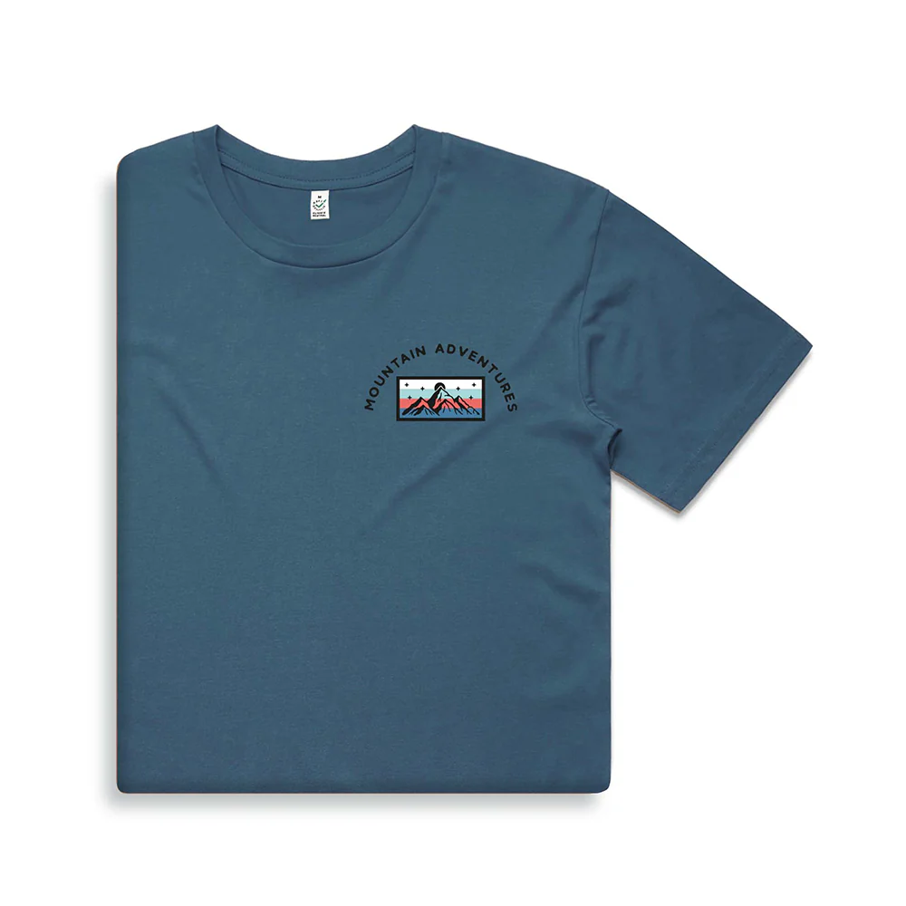 Mountain Adventures T-shirt / Pocket Print