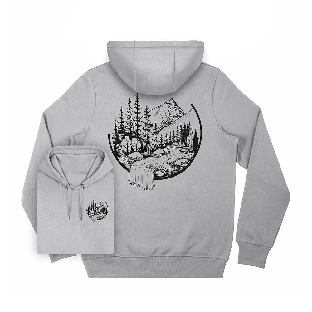 Mountain Trek Hoodie / Back Print - Image 4