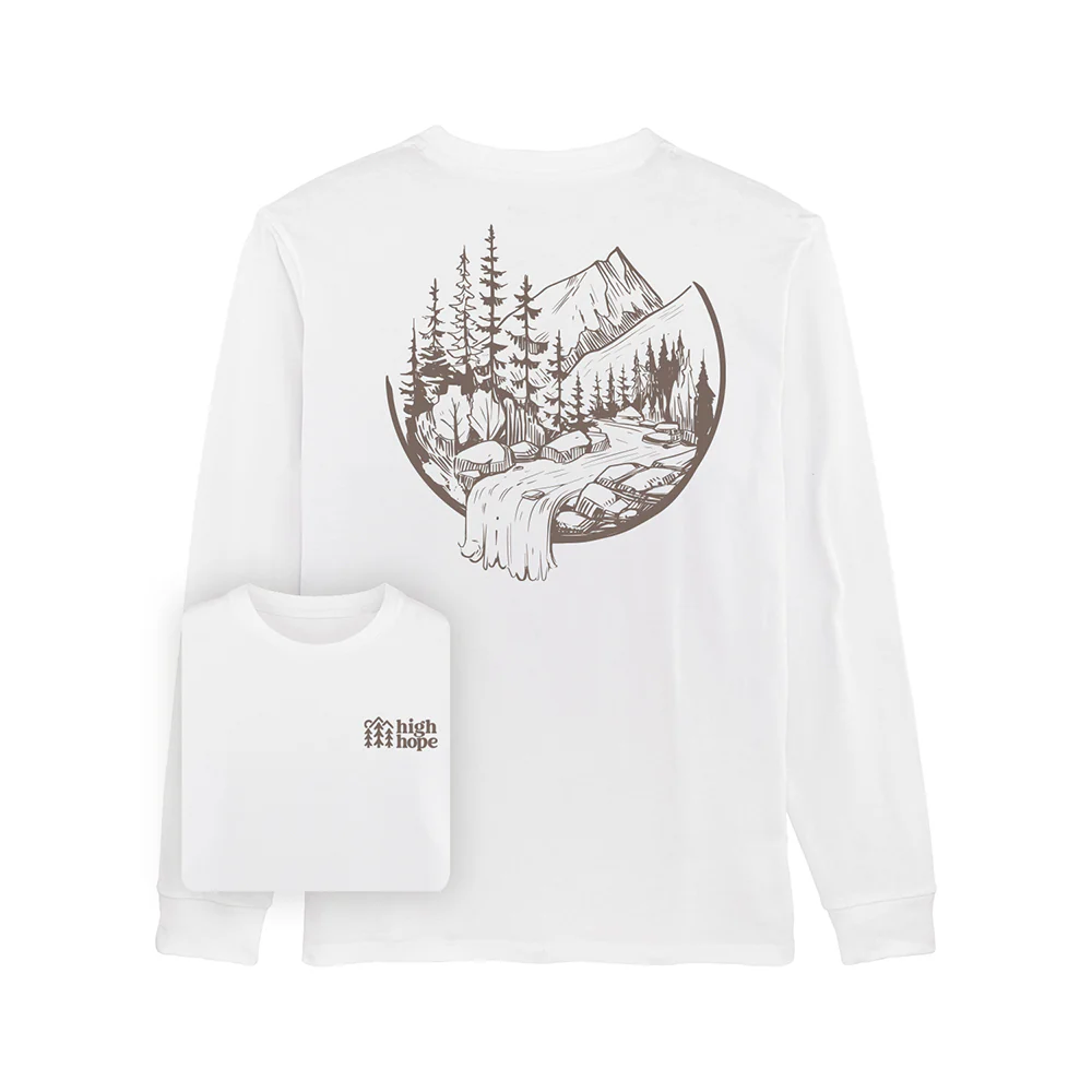 Mountain Trek Long Sleeve / Back Print - Image 3