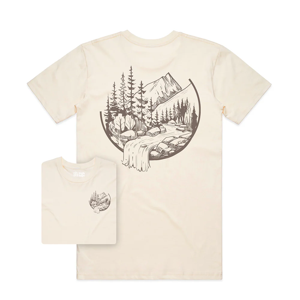 Mountain Trek T-shirt / Back Print