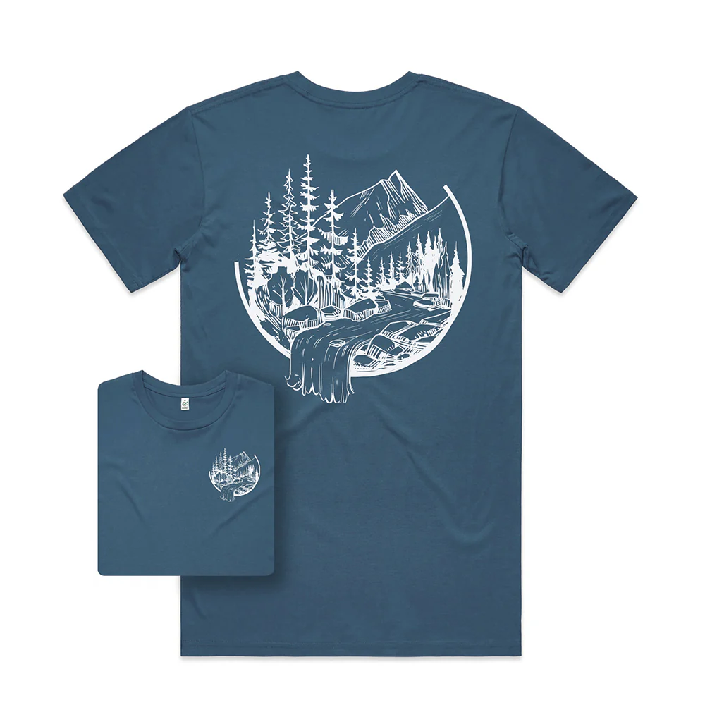 Mountain Trek T-shirt / Back Print - Image 4