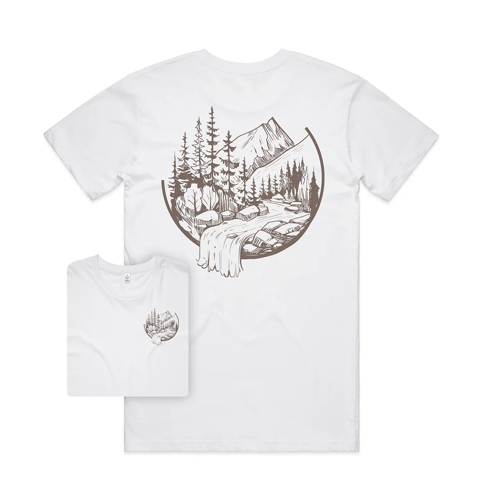 Mountain Trek T-shirt / Back Print - Image 5