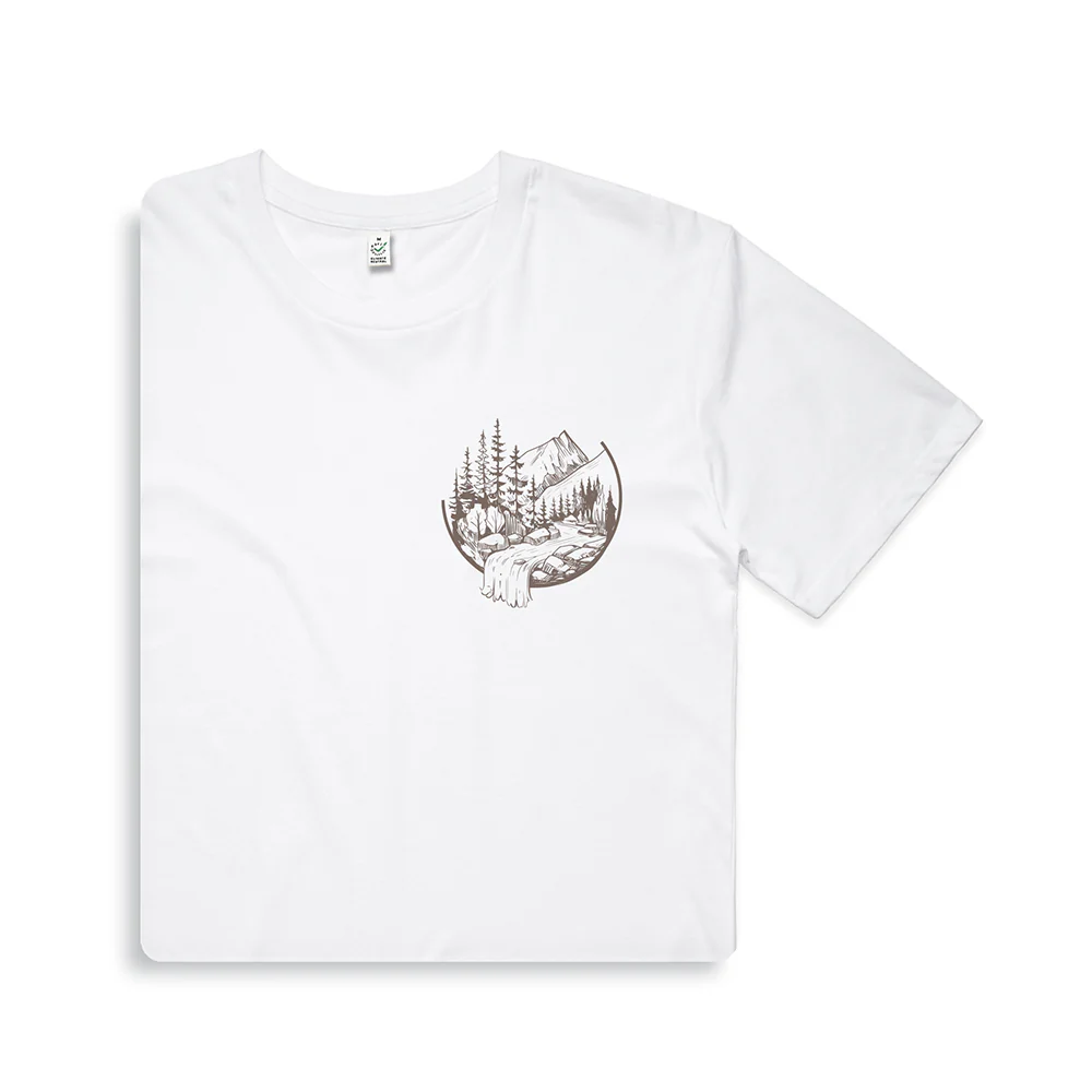 Mountain Trek T-shirt / Pocket Print - Image 4
