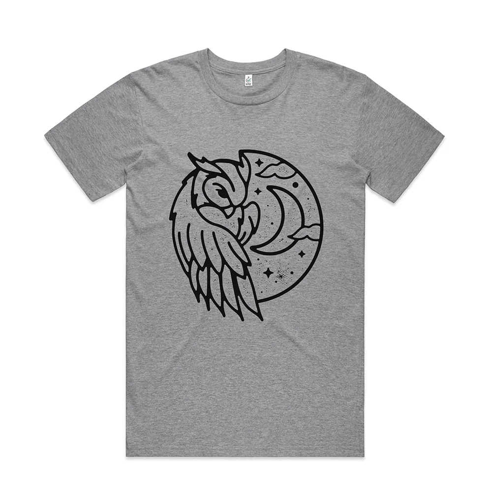Night Owl T-shirt / Front Print - Image 3