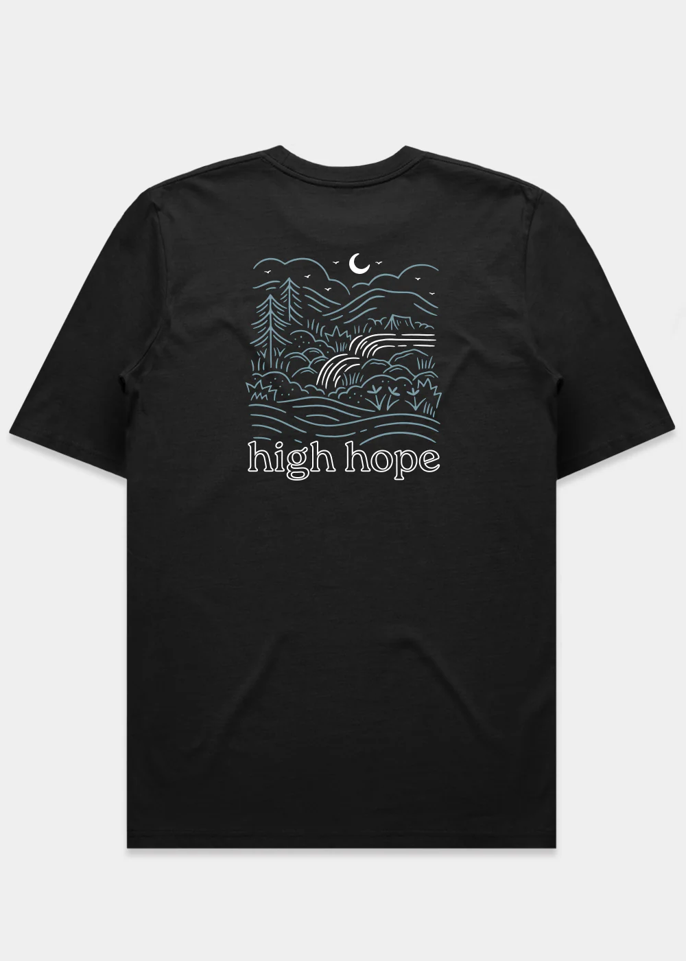 Nomad Nights T-shirt / Back Print - Image 3