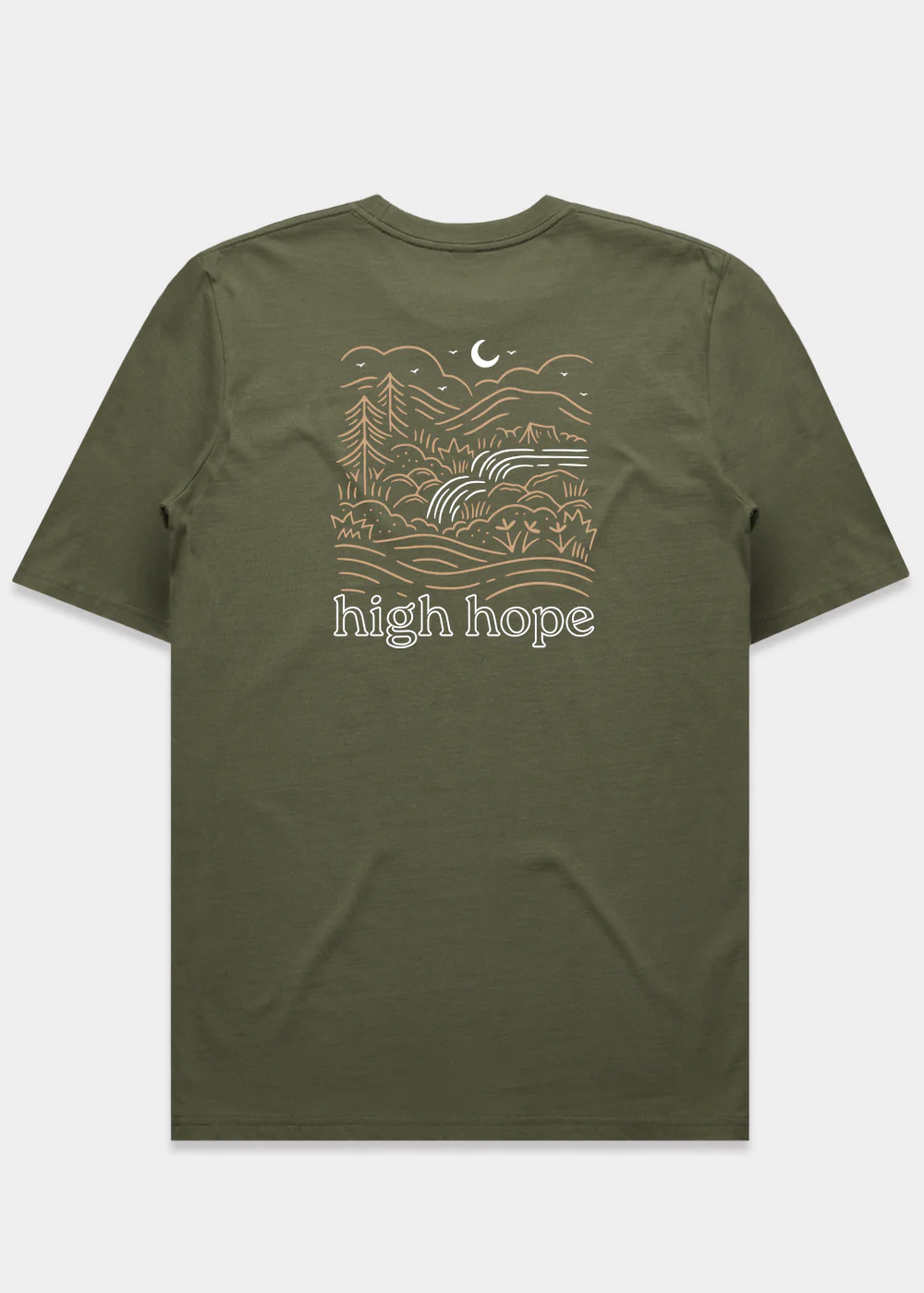 Nomad Nights T-shirt / Back Print - Image 7