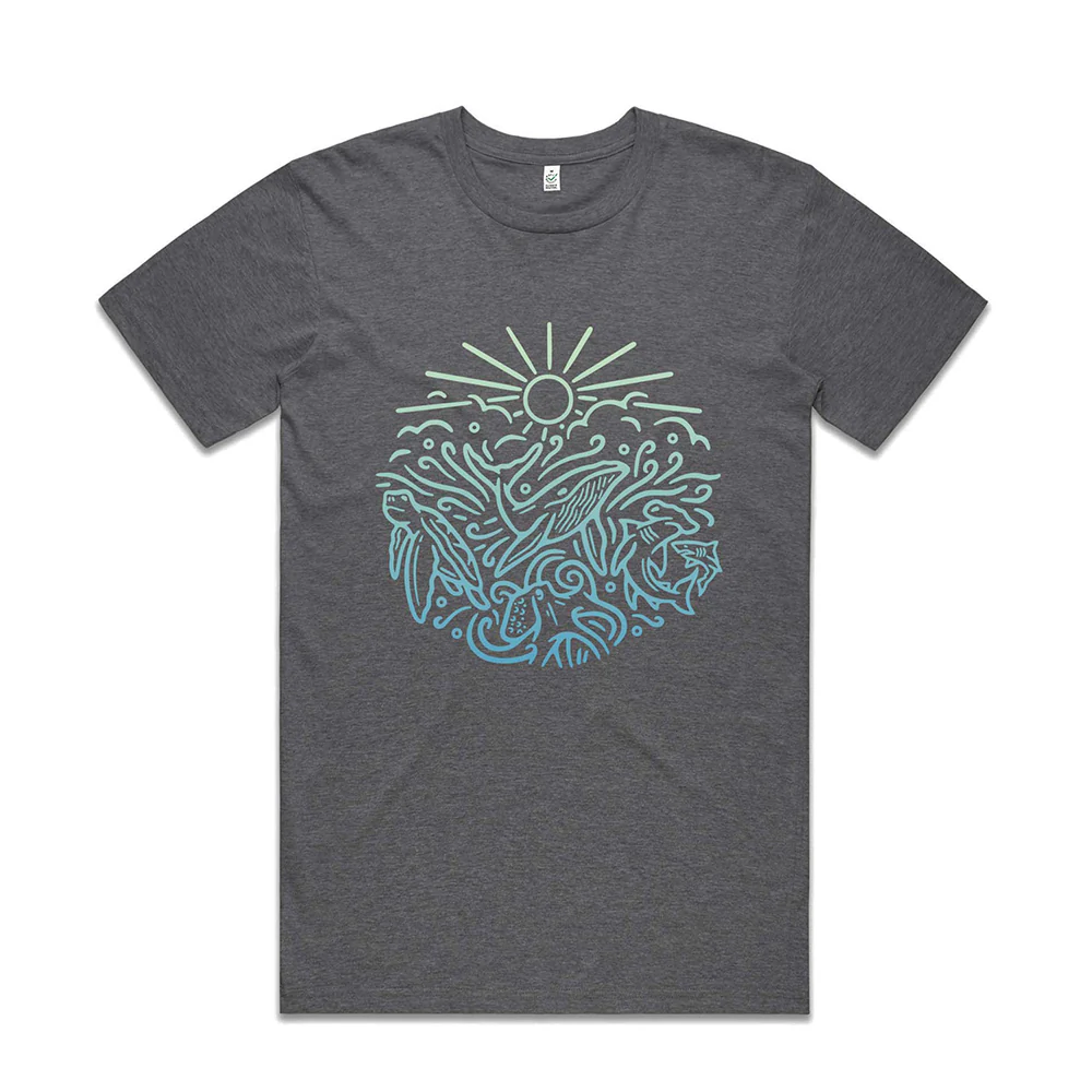 Ocean Inspired T-shirt / Front Print - Image 5