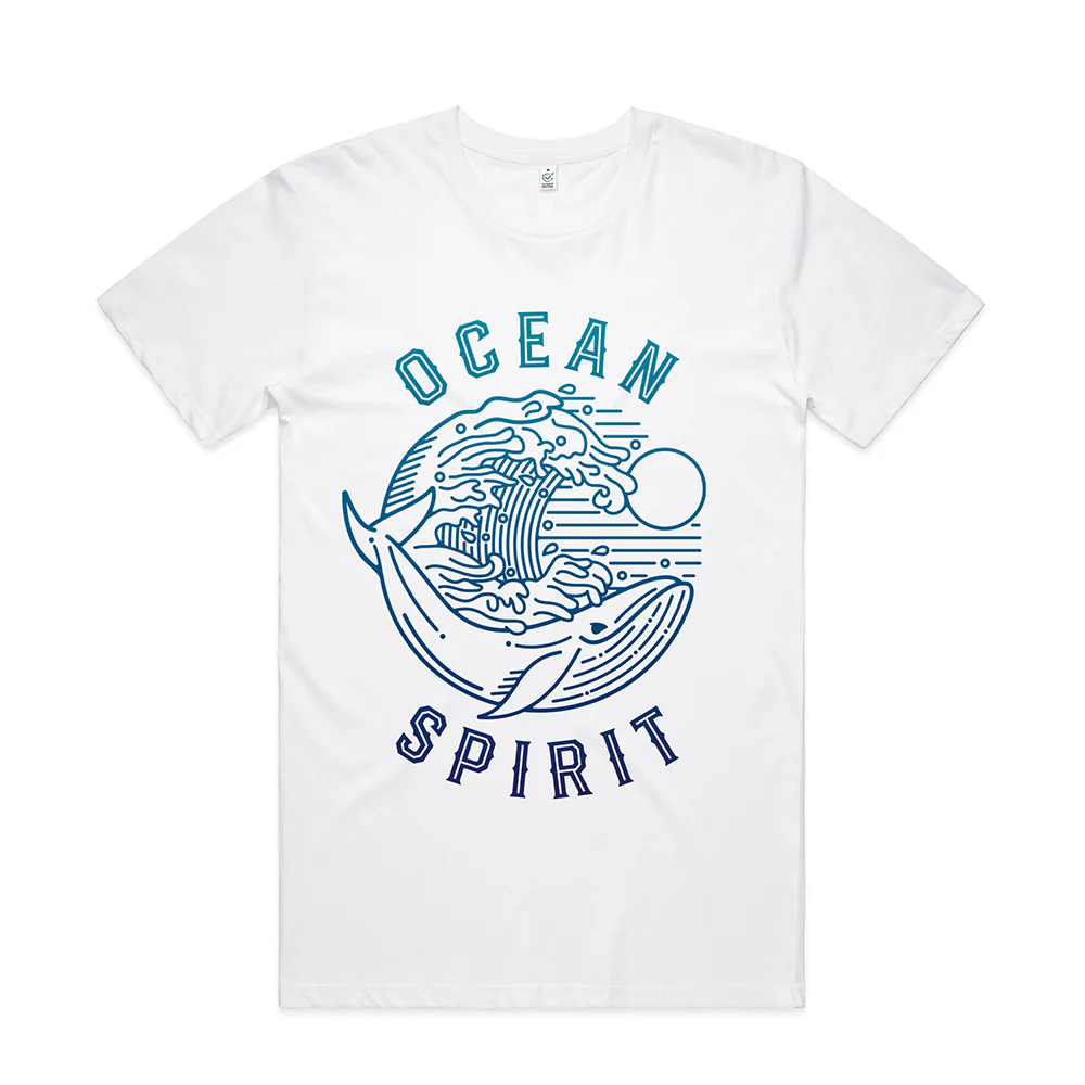 Ocean Spirit T-shirt / Front Print - Image 3