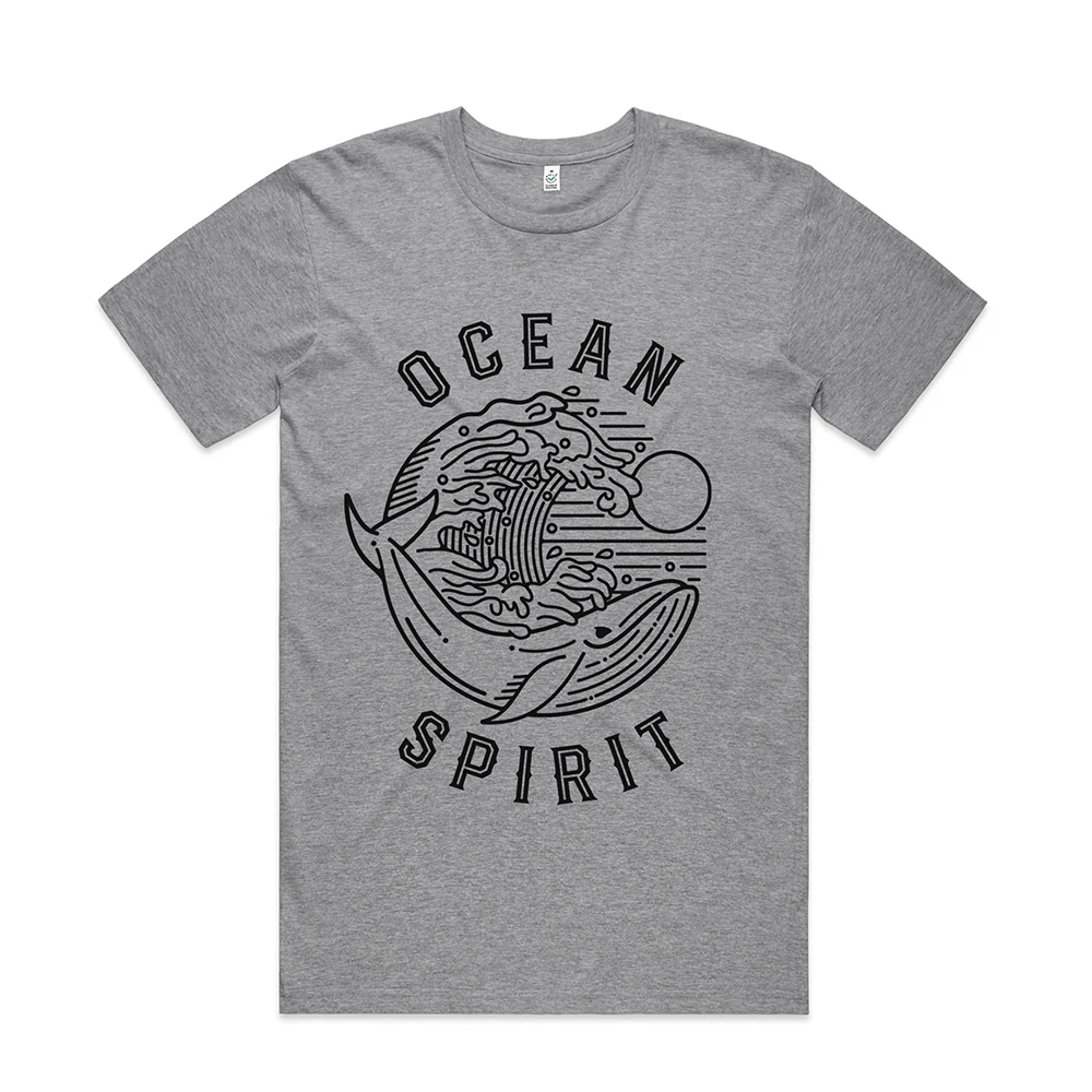 Ocean Spirit T-shirt / Front Print - Image 4