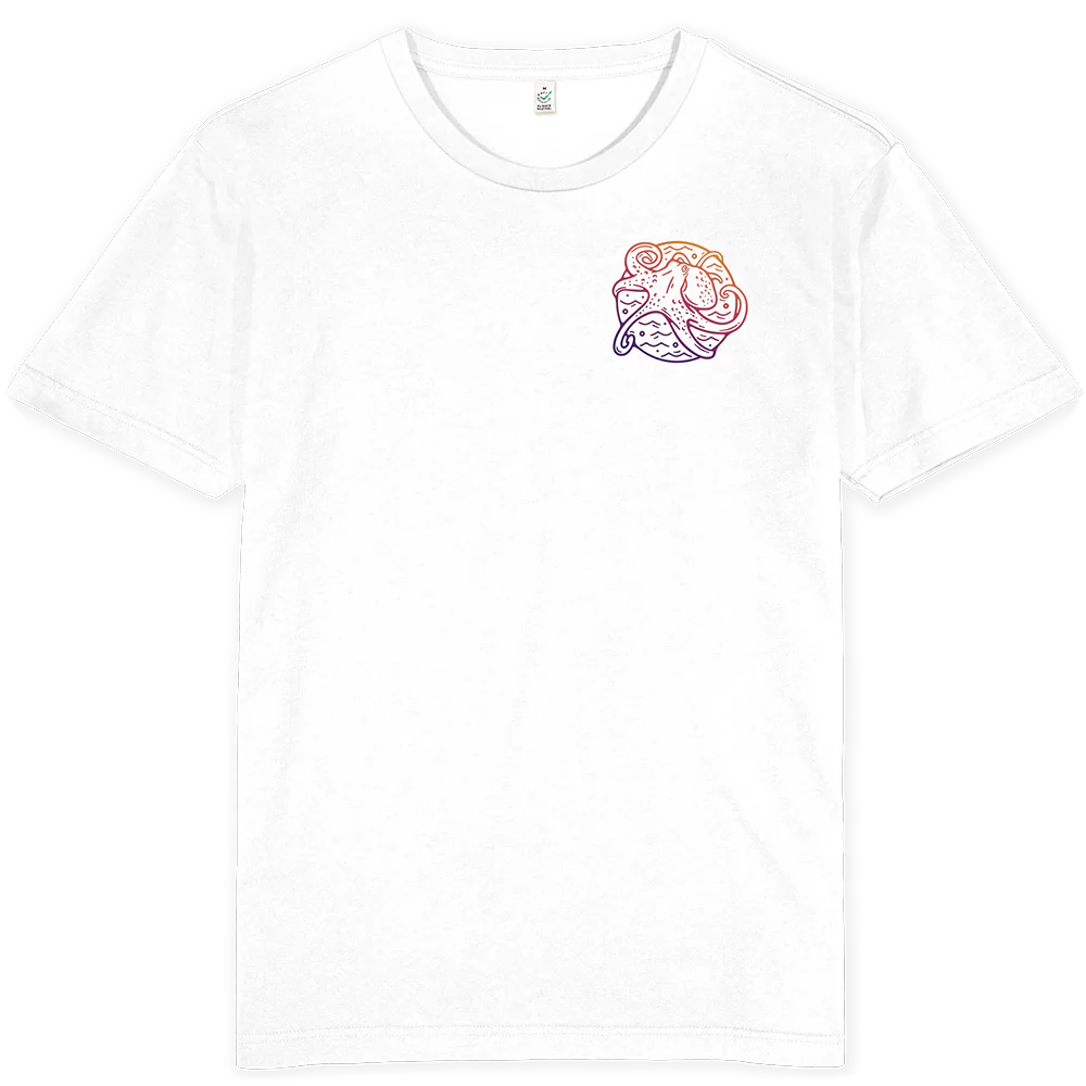 Octopus T-shirt / Pocket Print