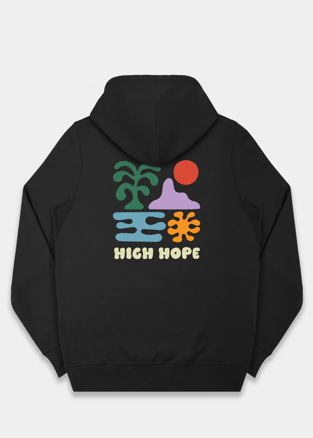 Organic Planet Hoodie / Back Print