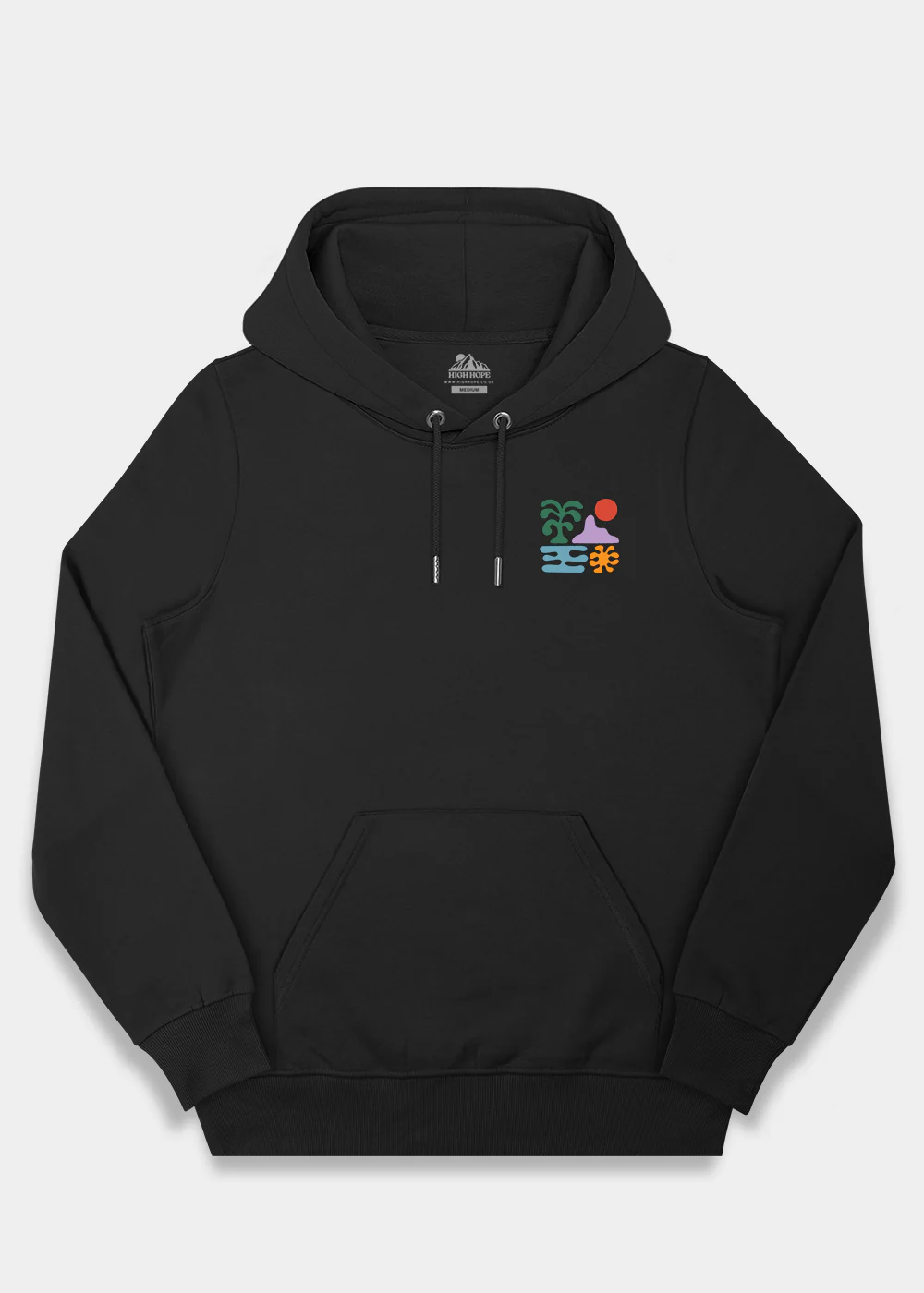 Organic Planet Hoodie / Back Print - Image 2
