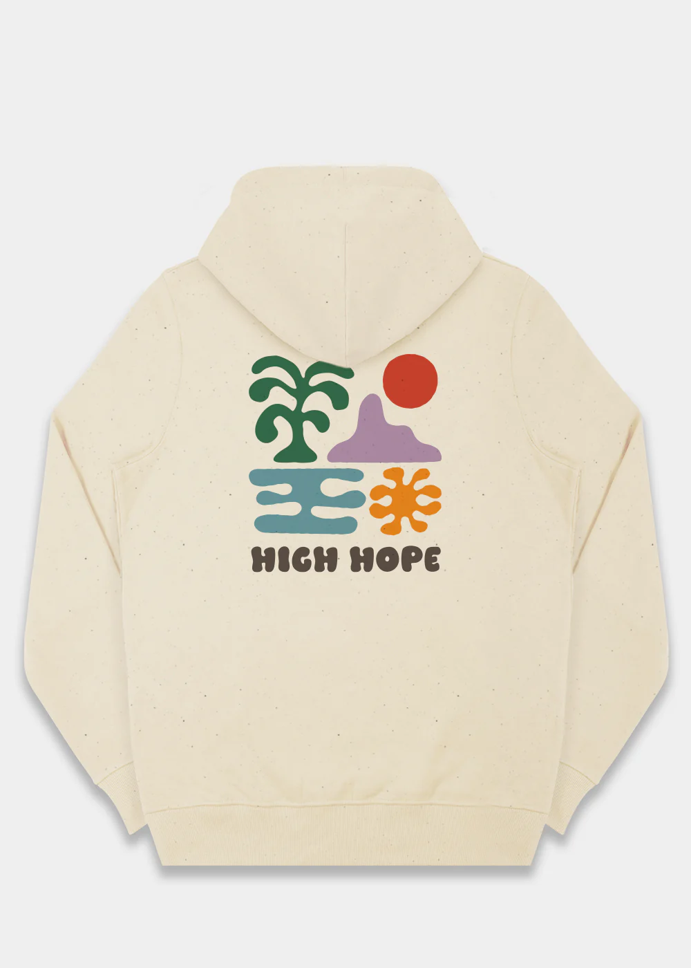 Organic Planet Hoodie / Back Print - Image 3