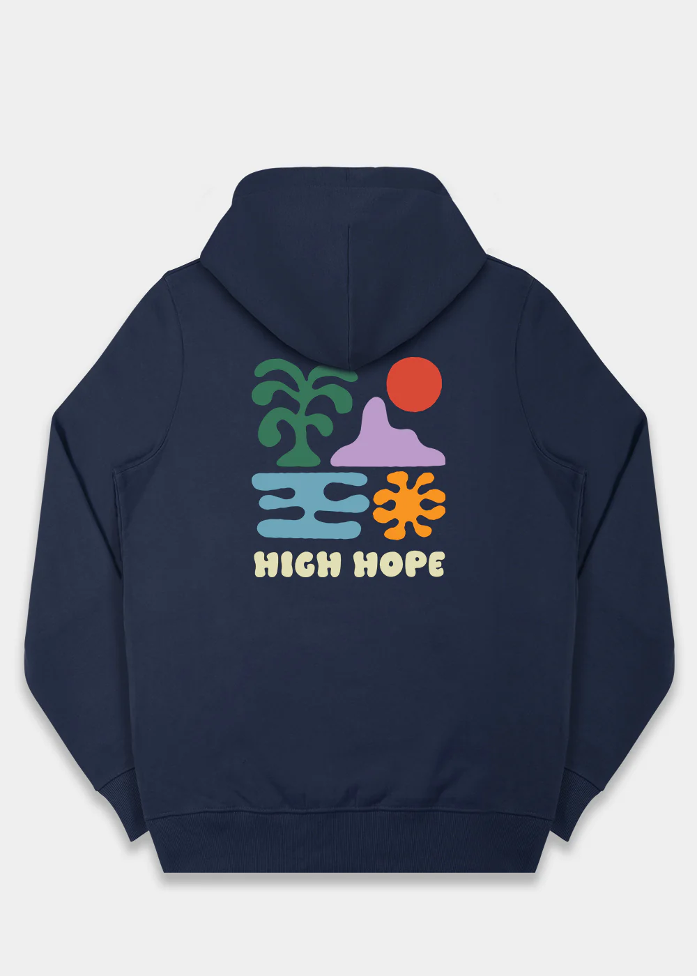 Organic Planet Hoodie / Back Print - Image 5
