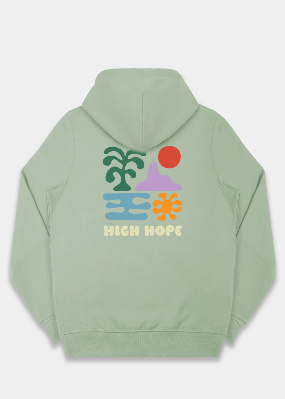 Organic Planet Hoodie / Back Print - Image 7