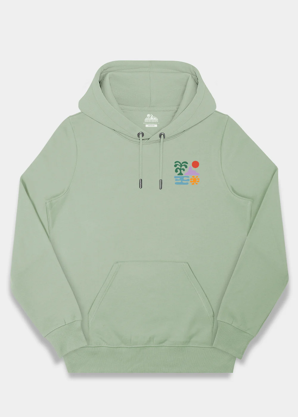 Organic Planet Hoodie / Back Print - Image 8