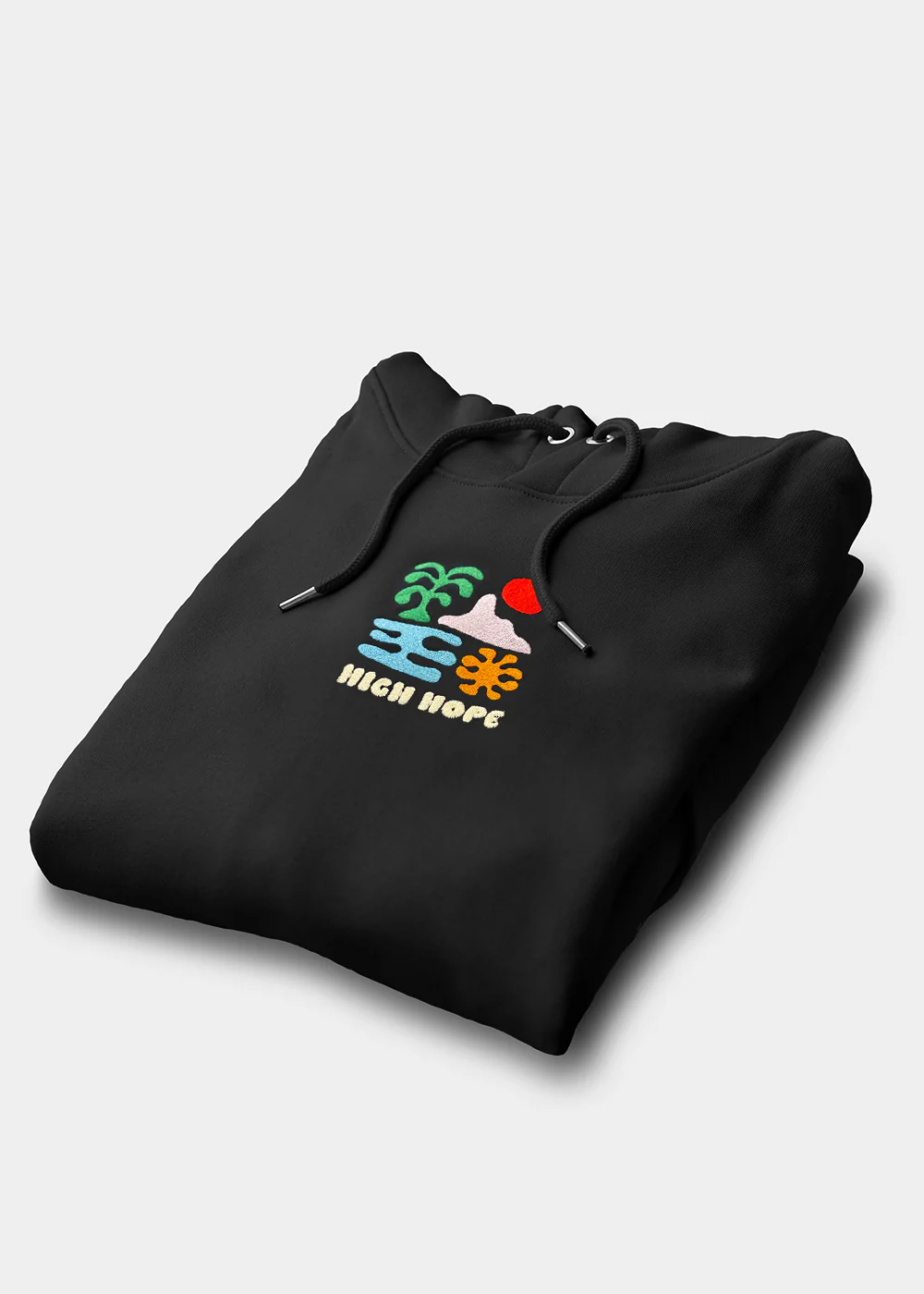 Organic Planet Hoodie / Embroidered - Image 2