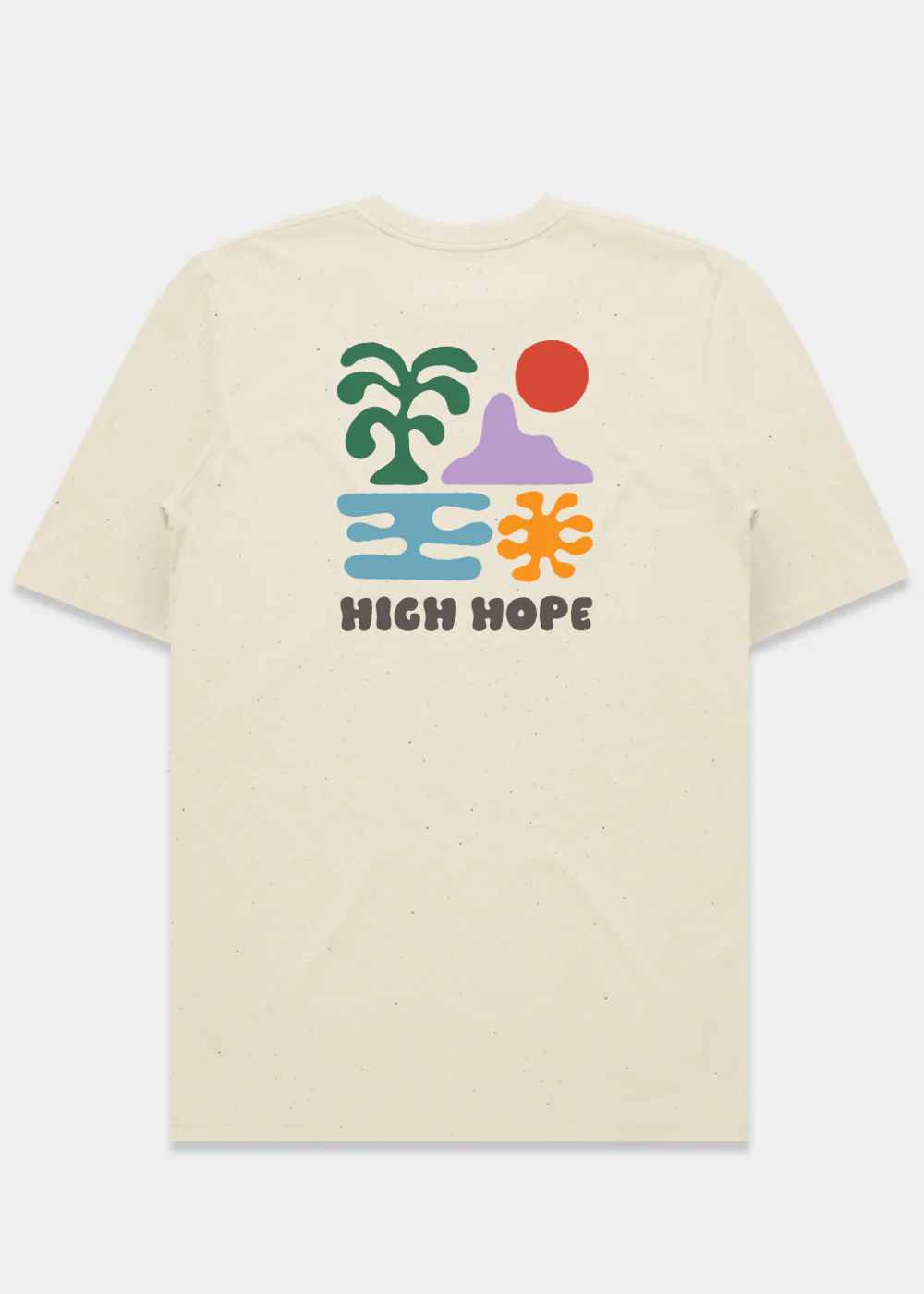 Organic Planet T-shirt / Back Print - Image 3