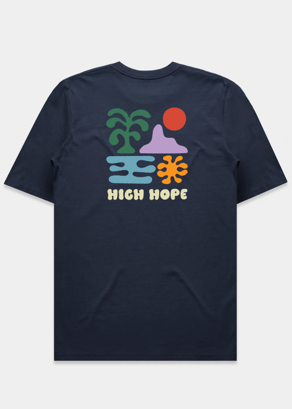 Organic Planet T-shirt / Back Print - Image 5