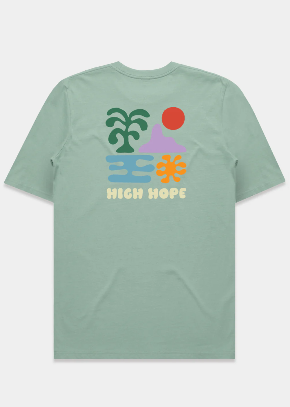 Organic Planet T-shirt / Back Print - Image 7