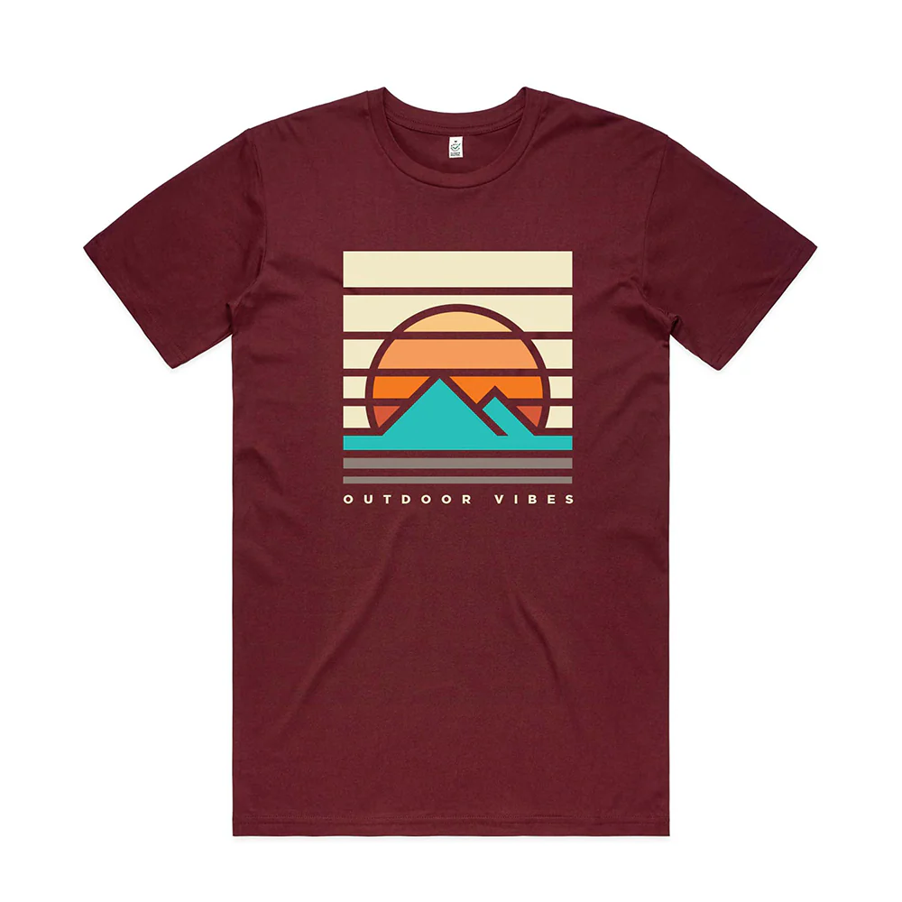 Outdoor Vibes T-shirt / Front Print - Image 3