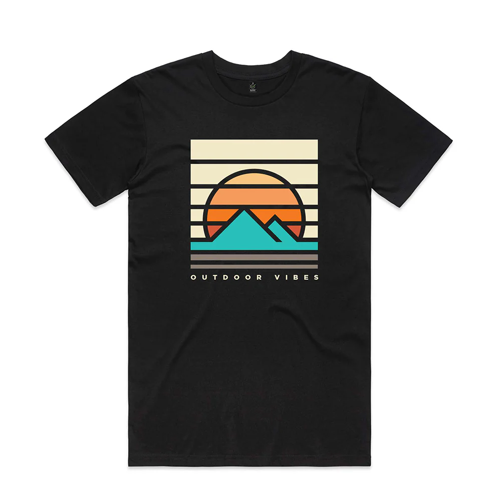 Outdoor Vibes T-shirt / Front Print - Image 4