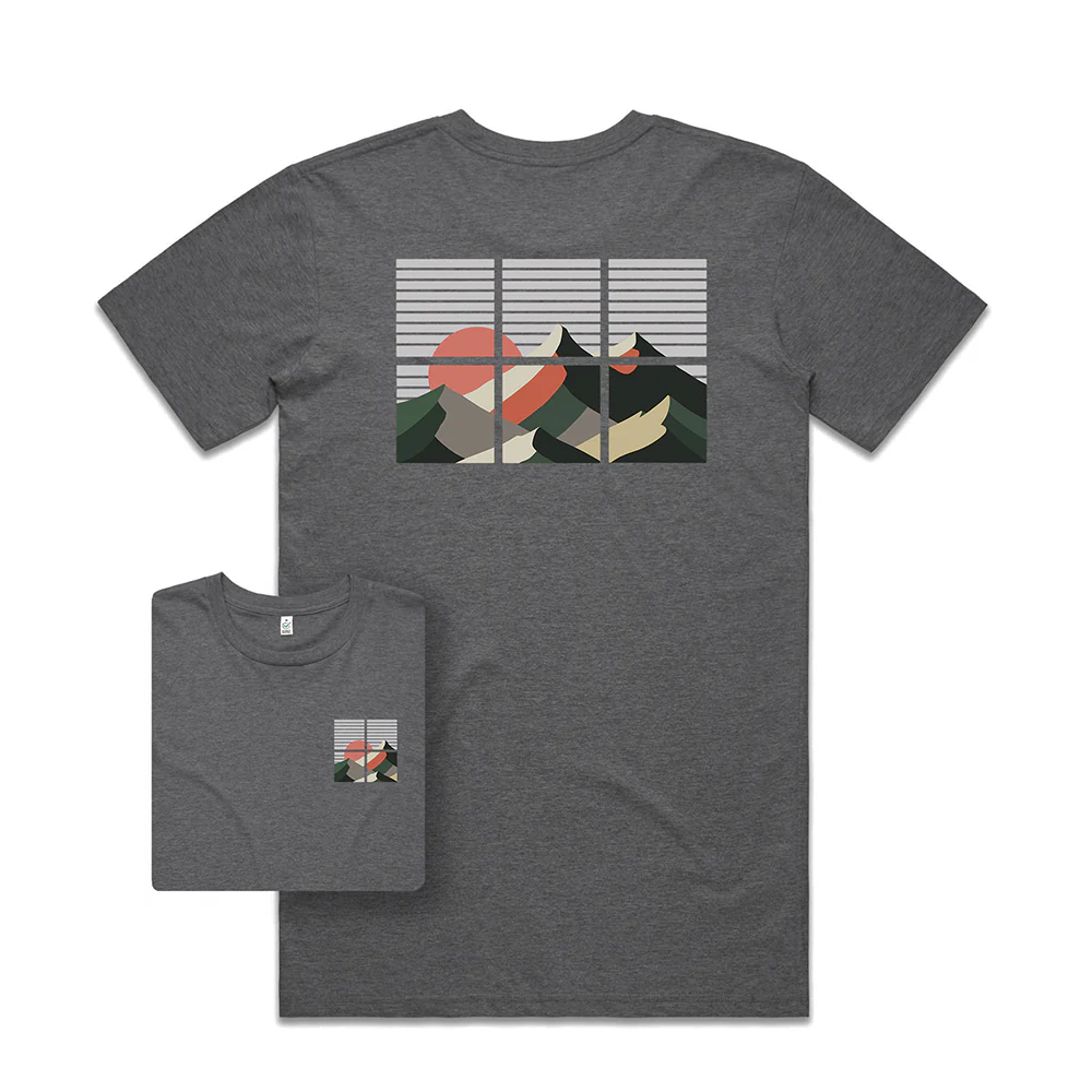 Over the Mountains T-shirt / Back Print - Image 5