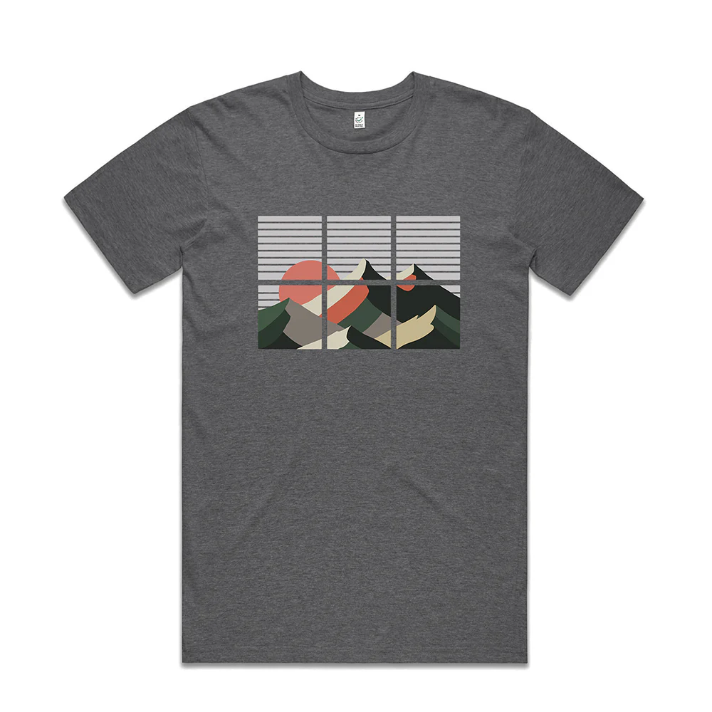 Over the Mountains T-shirt / Front Print - Image 3