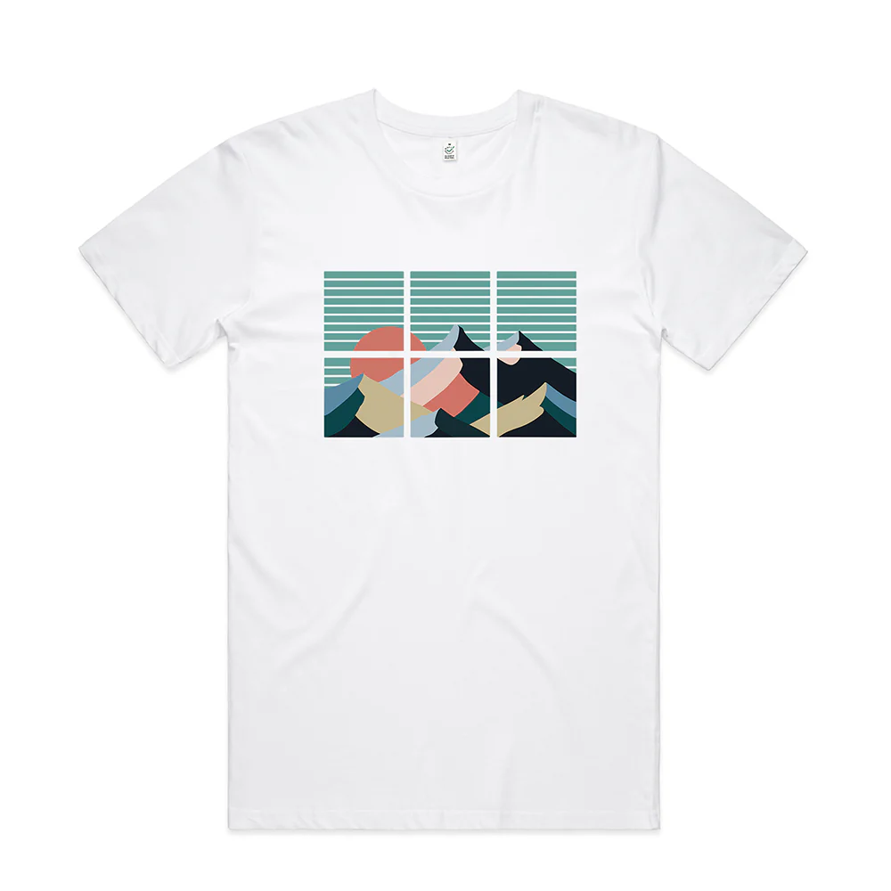 Over the Mountains T-shirt / Front Print - Image 4