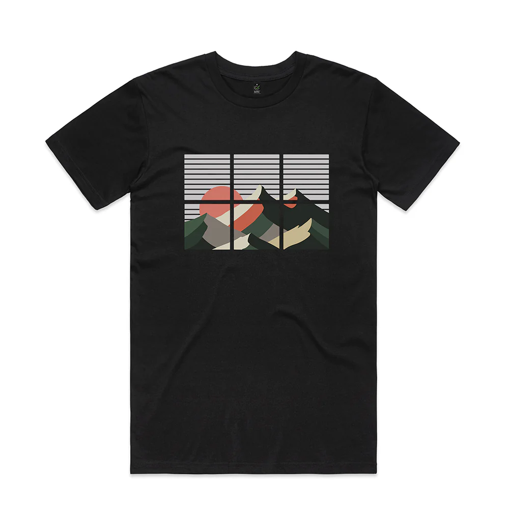 Over the Mountains T-shirt / Front Print - Image 5