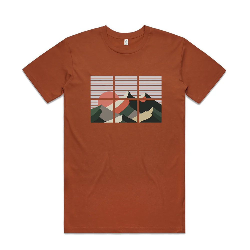 Over the Mountains T-shirt / Front Print - Image 6