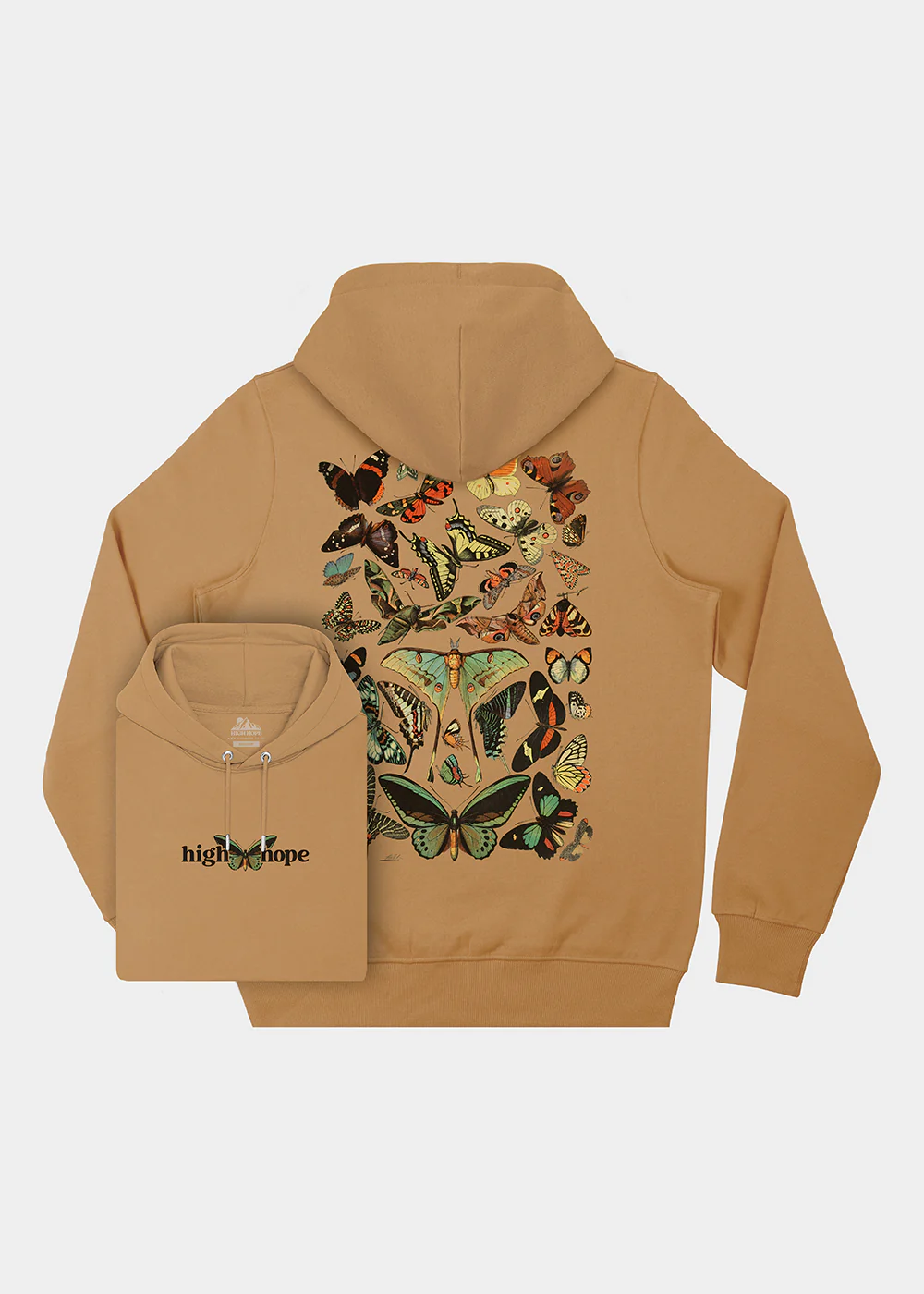 Papillons Hoodie / Back Print - Image 3