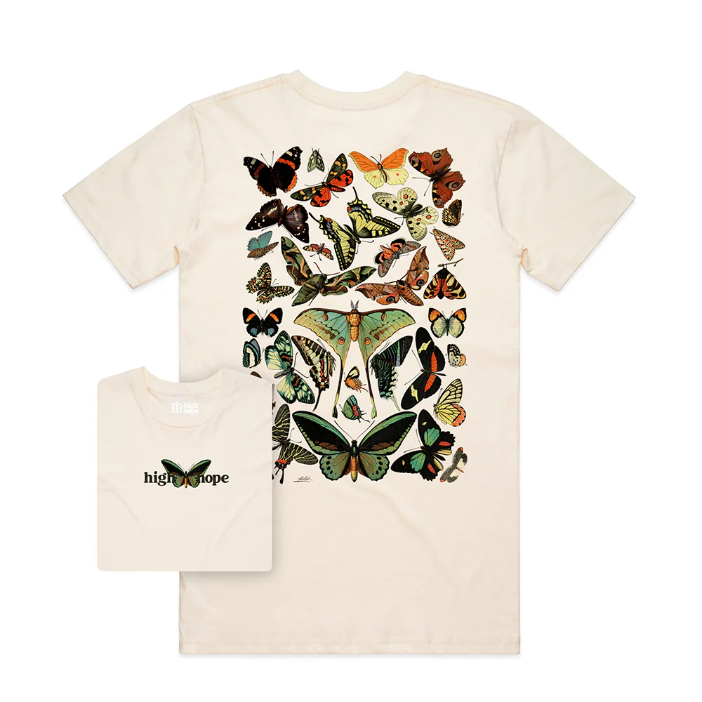 Papillons T-shirt / Back Print