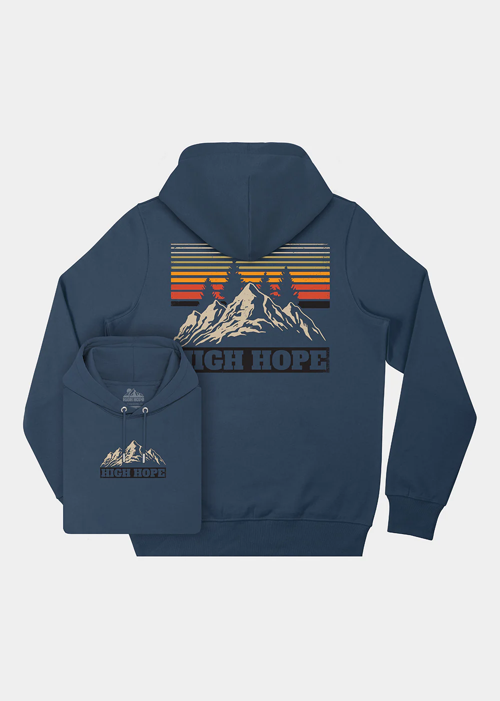 Pinnacle Hoodie / Back Print - Image 2