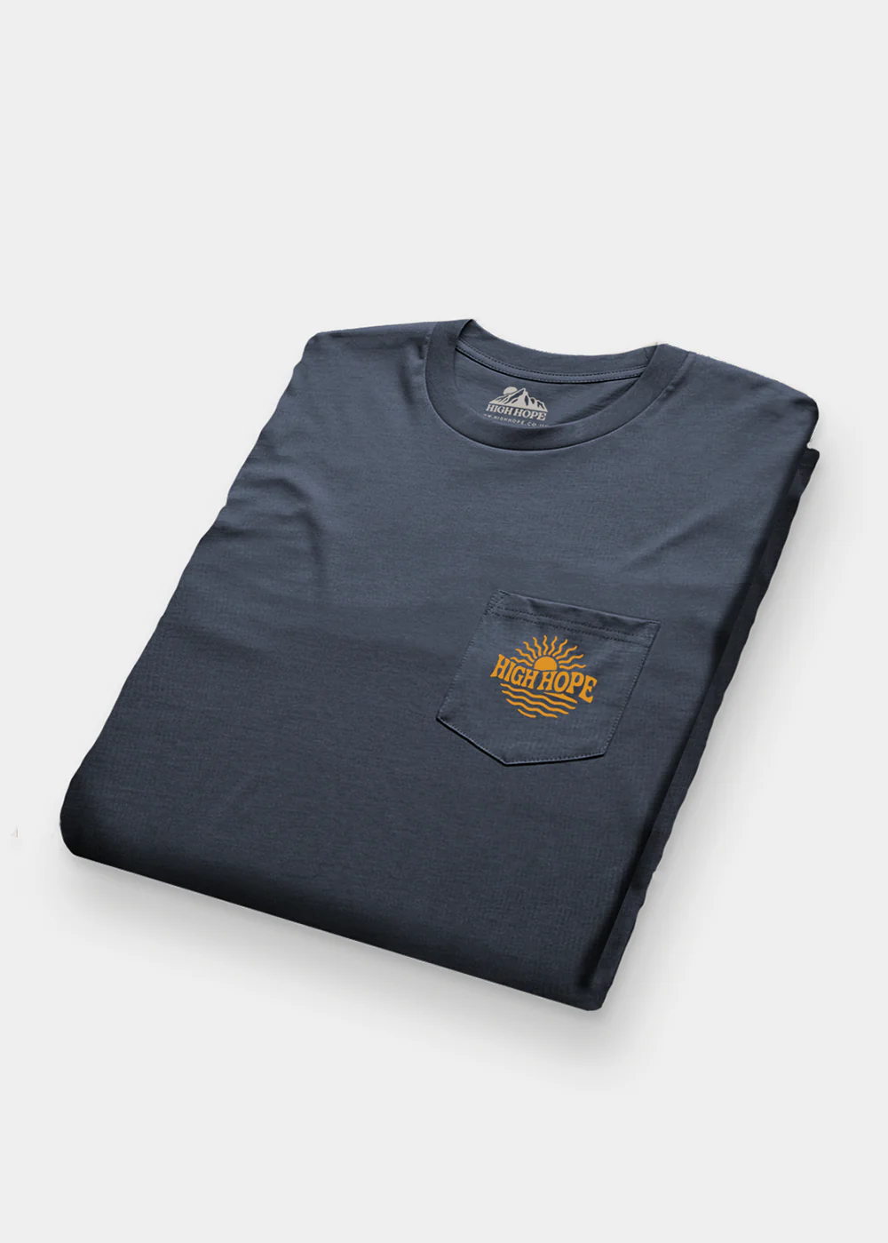 Rays & Waves Heavyweight Pocket Tee