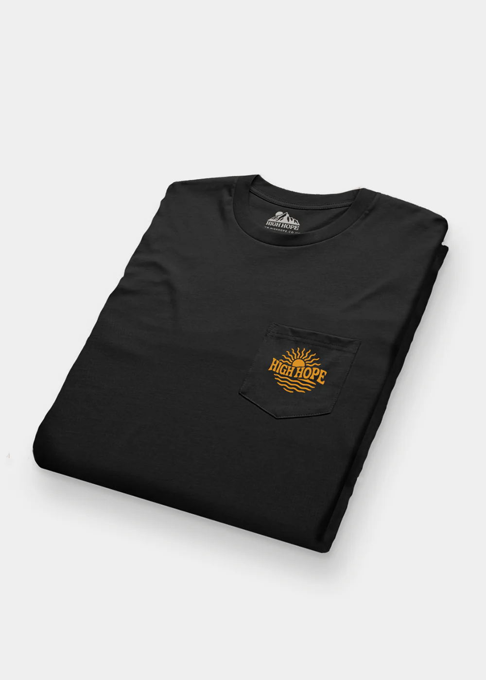 Rays & Waves Heavyweight Pocket Tee - Image 2