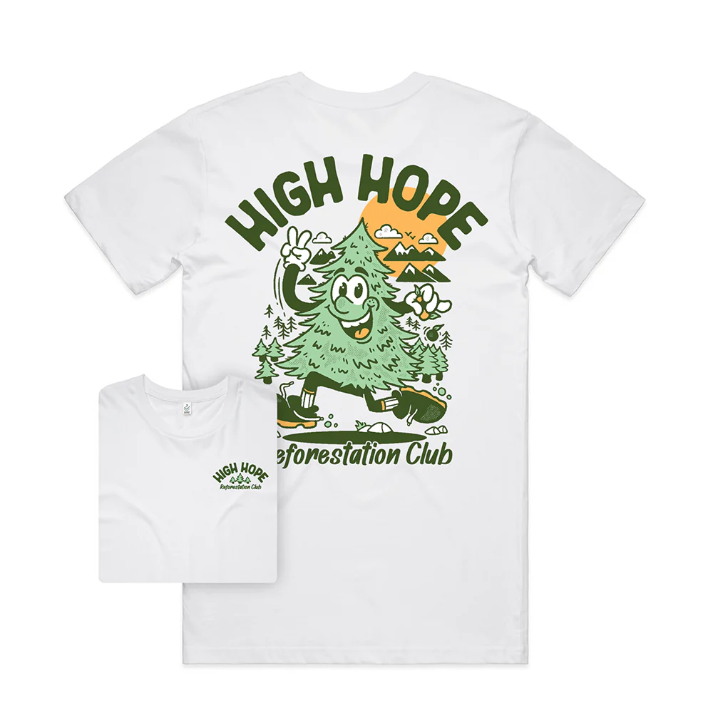 Reforestation Club T-shirt / Back Print - Image 3