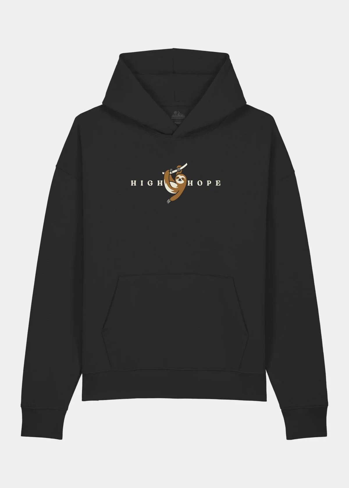 Relaxed Sloth Hoodie / Front Print
